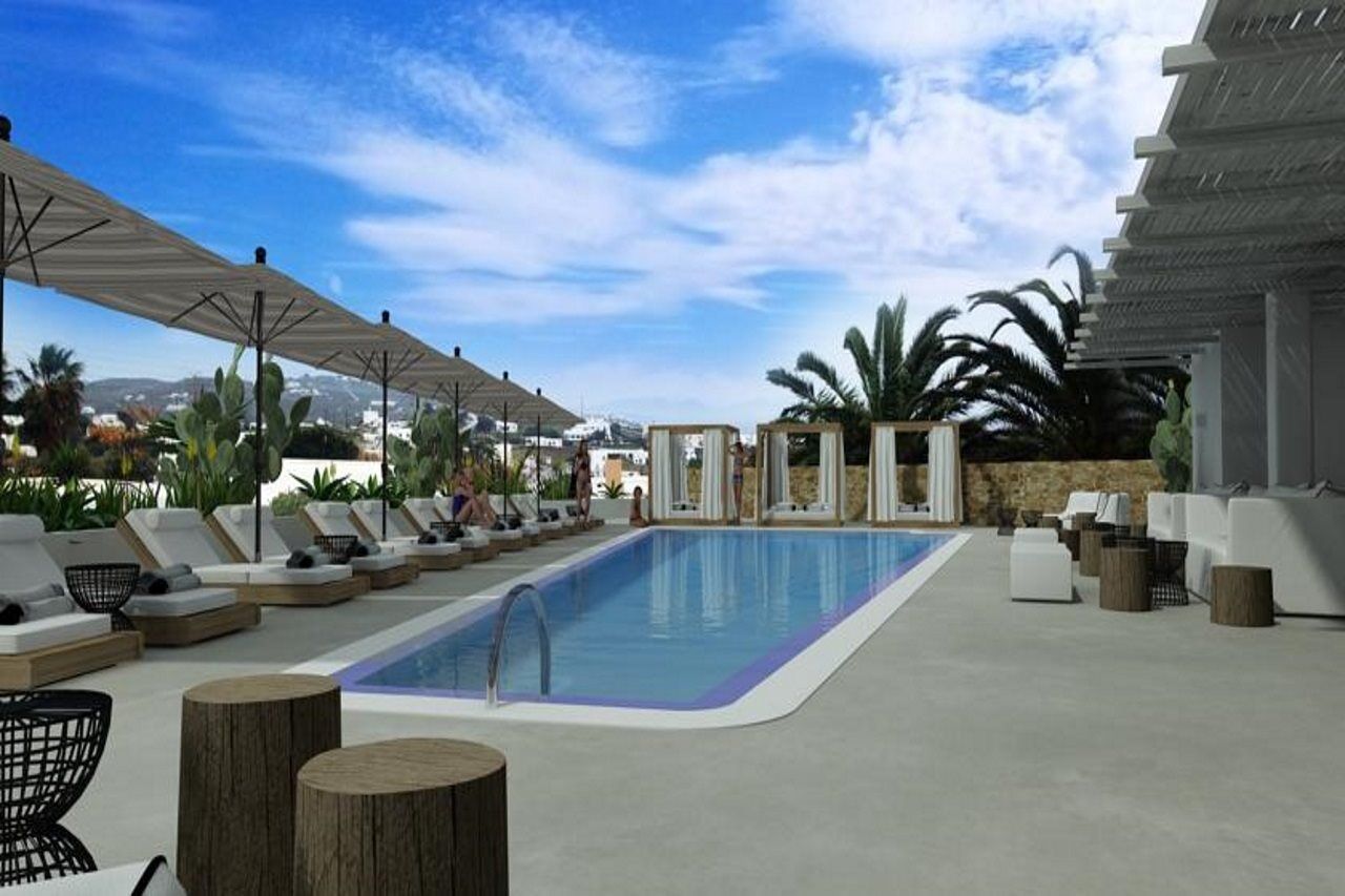 Livin Mykonos Hotel - Adults Only Mykonos Town Exterior foto